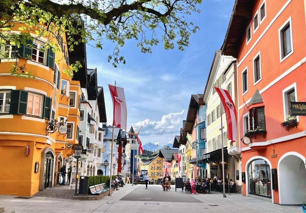 Hahnenkamm Suite Ski-In Ski-Out Direkt An Der Hahnenkammbahn Кицбюэль Экстерьер фото